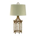 Elk Home Bamboo Birdcage 32.25'' High 1-Light Table Lamp - Gold Leaf D2864